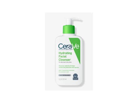 Cerave Hydrating Facial Cleanser Normal To Dry Skin 8 Fl Oz 237 Ml