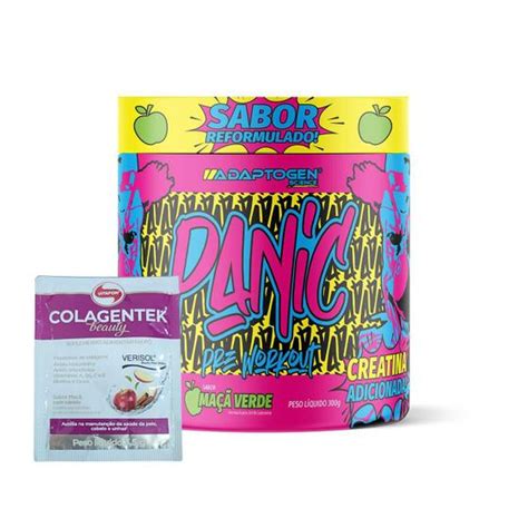 Panic Pr Treino Adaptogen Science Usa Pr Workout G Dose Diversas