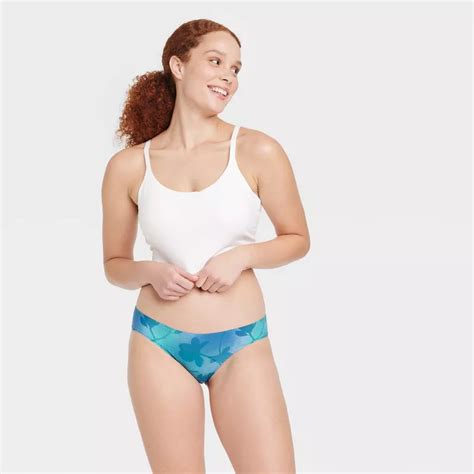 Buy Women S Floral Print Bonded Micro Bikini Underwear Auden