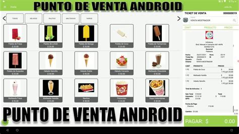 Aplicación Para Punto De Venta Android Para Diferentes Giros O Tipos De