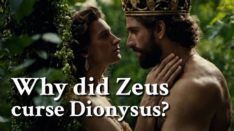 Why did Zeus curse Dionysus? Greek Mythology Story - YouTube