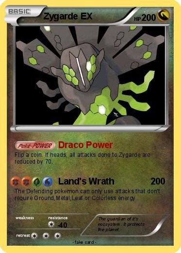 Pokémon Zygarde EX 23 23 Draco Power My Pokemon Card