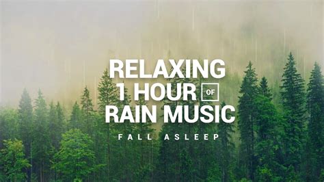 1 Hour Of Relaxing Rain Sounds For Sleeping Fall Asleep Faster