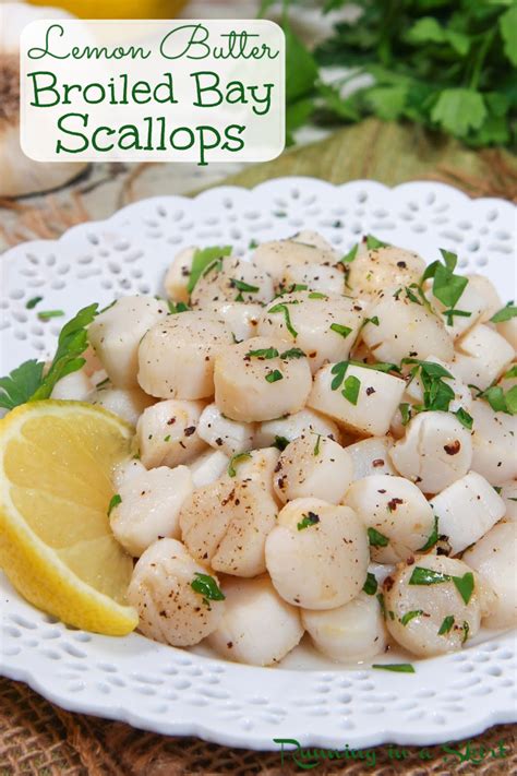 Bay Scallops Recipe - Broiled with Garlic Lemon Butter « Running in a Skirt