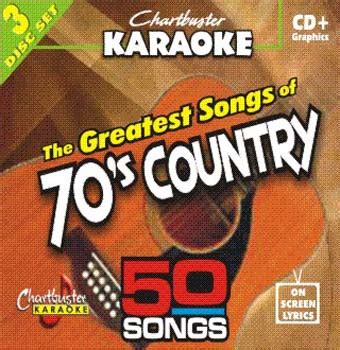 Chartbuster Karaoke CDG 3 Disc Pack CB5007 The Greatest Songs Of 70 S