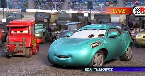 Dan the Pixar Fan: Cars: Kori Turbowitz