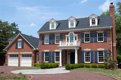 Stunning Exterior Paint Colors For Brick Homes Colonial House