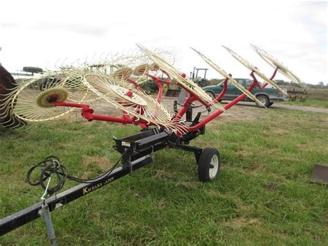 Km Rake Caddy 10 Wheel Rake Bigiron Auctions