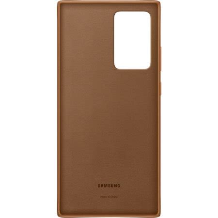 Official Samsung Galaxy Note 20 Ultra Leather Cover Case - Brown