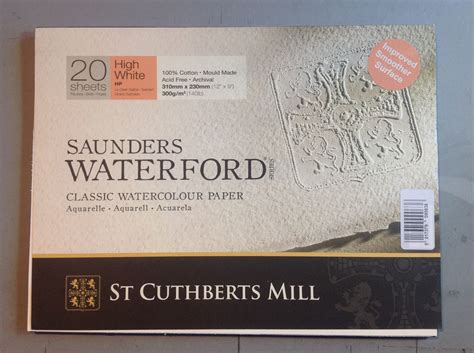 Saunders Waterford Paper by St Cuthberts Mill - Learn to Draw and Color ...
