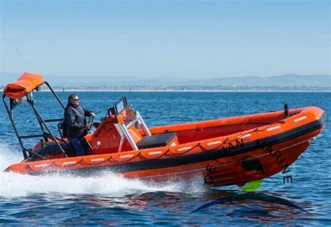 4 5M SOLAS Approved High Speed FRP Life Saving Rescue Boat From China