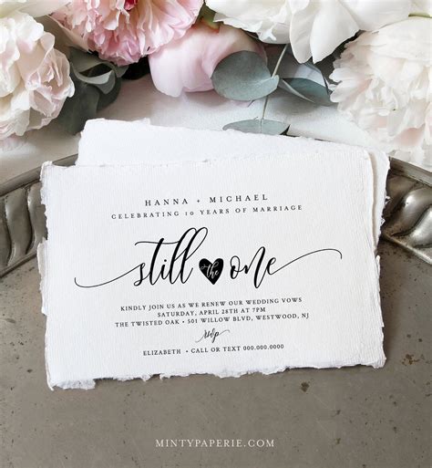 Invitation Ideas For Wedding Vow Renewal At Trevor Roy Blog