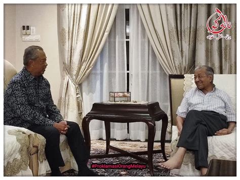 Tun M Setuju Kukuh Perpaduan Melayu Tingkat Sokongan Kepada Pn