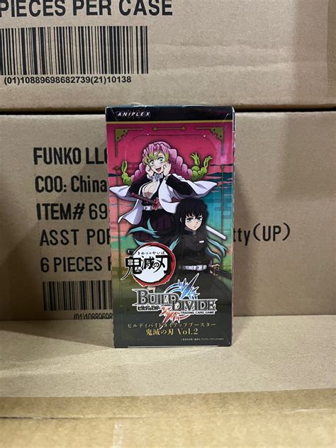 Demon Slayer Build Divide Vol Booster Box Kimetsu No Yaiba Hobbies