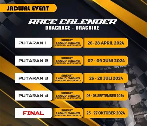 Yuk Simak Jadwal Indonesia Drag Wars Idw Otospeed Id Agenda