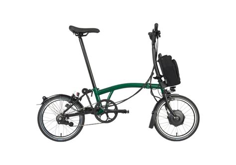 Bicicletta Elettrica Pieghevole Brompton C Line Electric M12L Racing