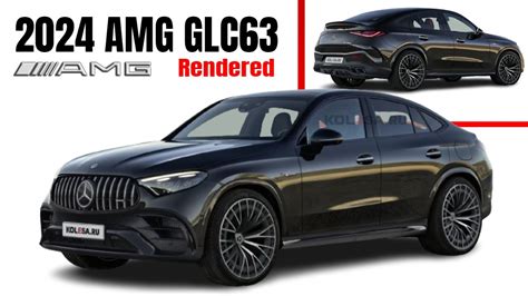 2024 Mercedes AMG GLC 63 Coupe Rendered YouTube