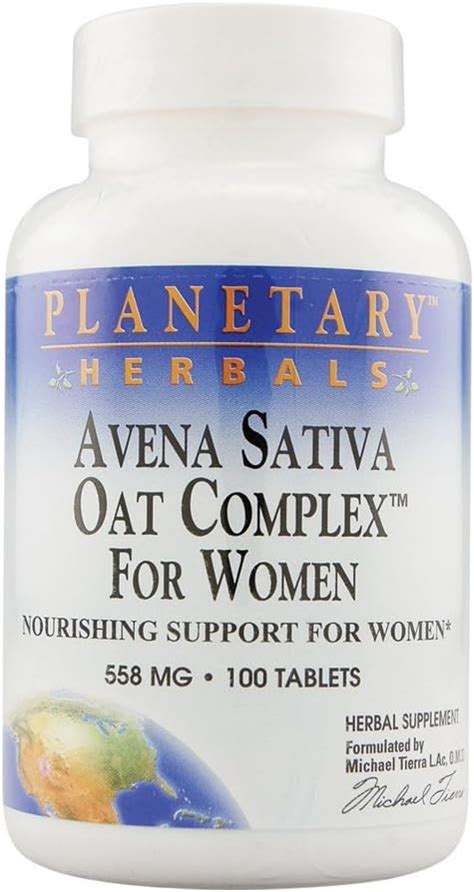 Amazon Planetary Formulations Avena Sativa WOM 518mg 50