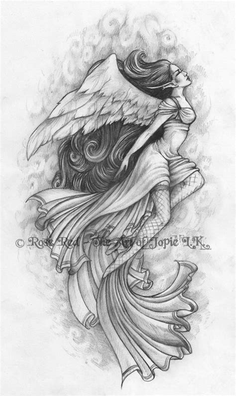 Angel #Tattoo | Angel tattoo designs, Angel tattoo drawings, Angel tattoo