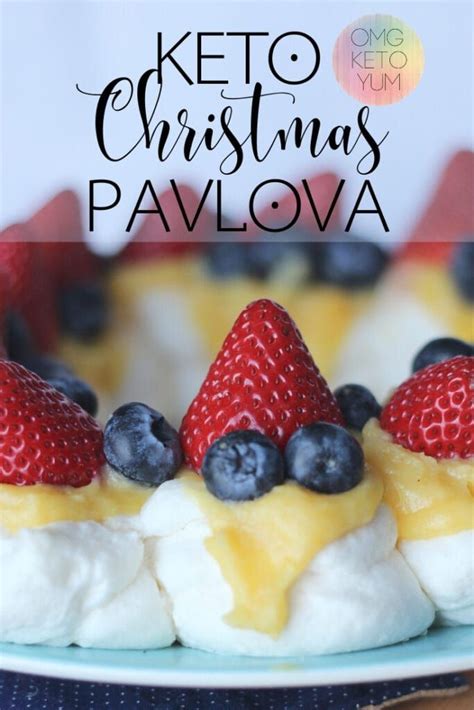 Pavlova With Lemon Curd Low Carb Pavlova Recipe Recipe Low Carb Easter Easter Desserts