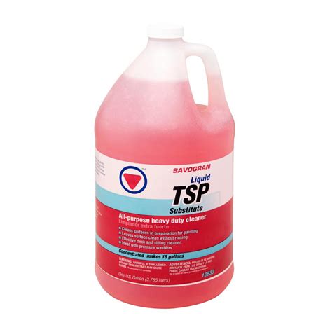 Savogran 10633 1 Gal Liquid Tsp 26566 The Home Depot Cleaning