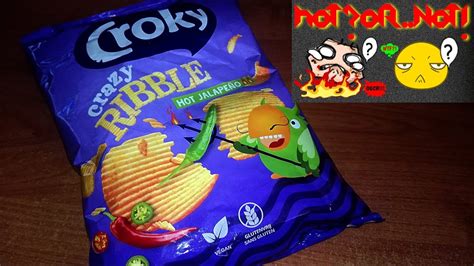 Hotor Not Crocky Crazy Ribble Hot Jalapeño Potato Chips Youtube