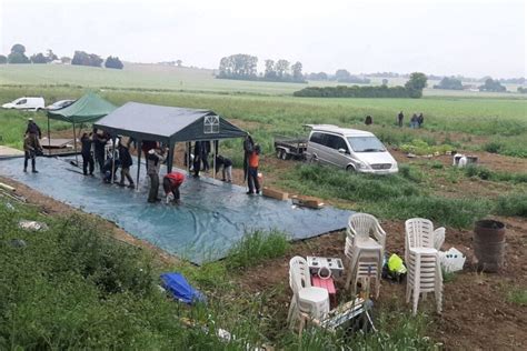 Autoroute Castres Toulouse Le Campement Des Opposants La En