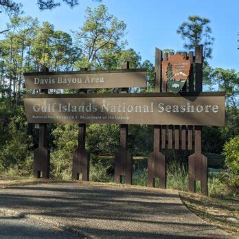 Gulf Islands National Seashore Davis Bayou Area Updated January