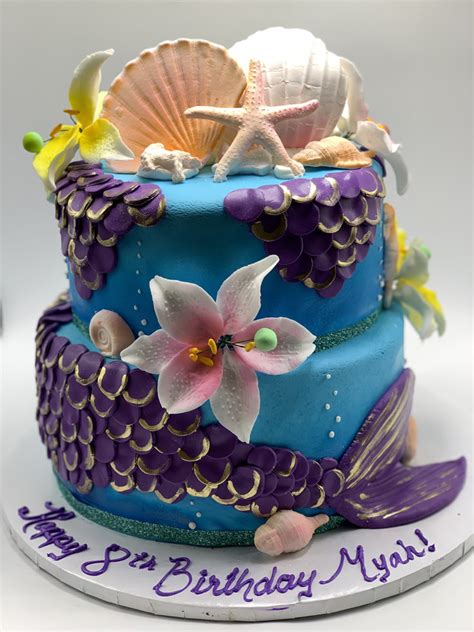 Mermaid Cake Mia S Bakery Brooklyn