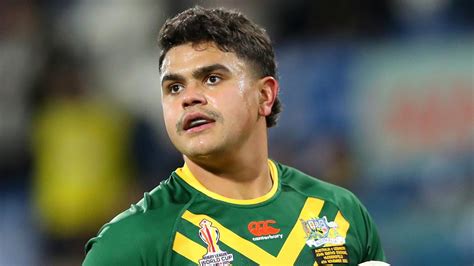 Nrl 2022 Latrell Mitchell Kangaroos Australia Indigenous South