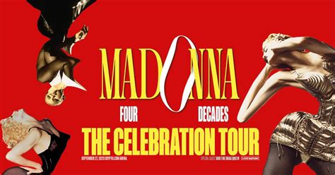 Madonna Four Decades The Celebration Tour Special Guest Bob