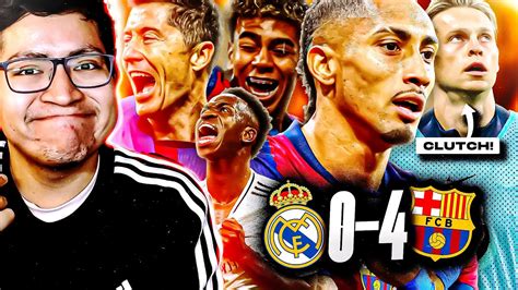 BARCELONA HUMILIATES REAL MADRID 4 0 WHO CAN STOP US YouTube