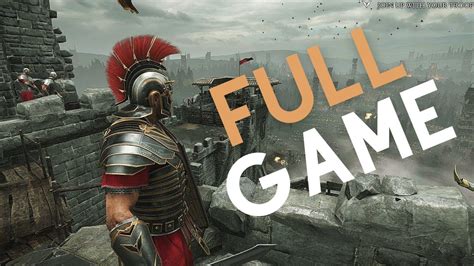 Ryse Son Of Rome FULL GAME GamePlay YouTube