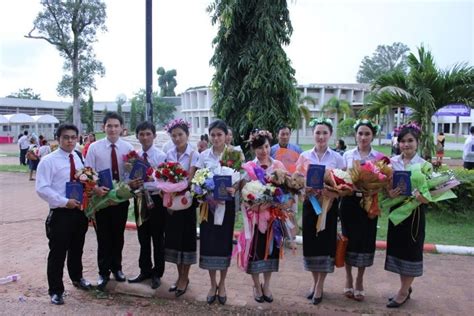 Work Live Laos7800 Students Graduate From National University Of Laos