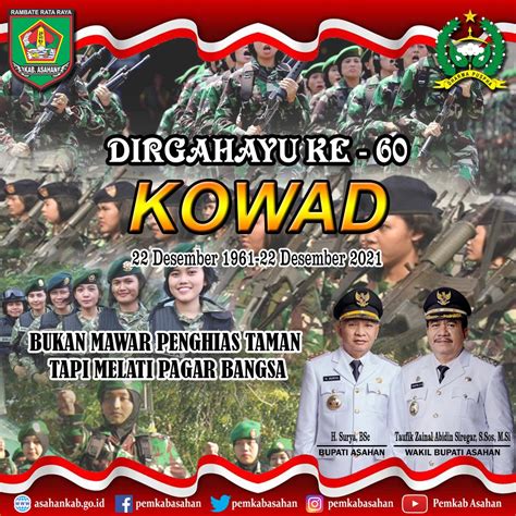 Dirgahayu Korps Wanita Angkatan Darat Ke Tahun Portal Resmi