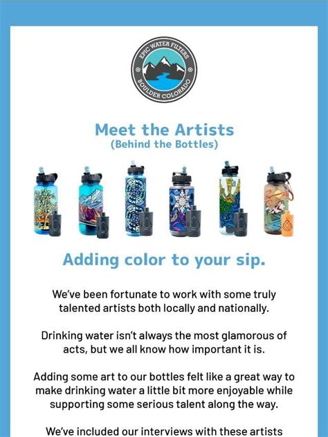 Colorful Water Filter for Vibrant Sips