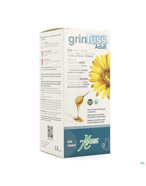 Grintuss Sirop Adult 180g Aboca