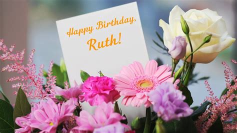 Happy Birthday Ruth Youtube