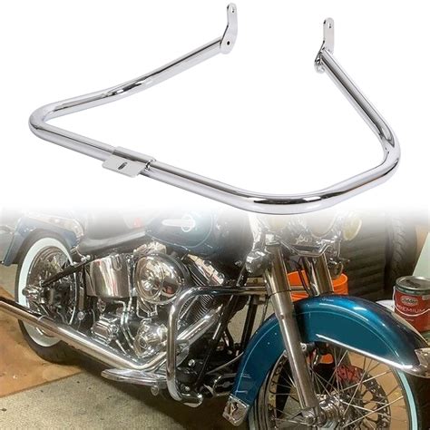 Motorcycle Engine Guard Crash Bar For Harley Softail Models Heritage Fat Bo 4cq2ldhkd6 その他バイク