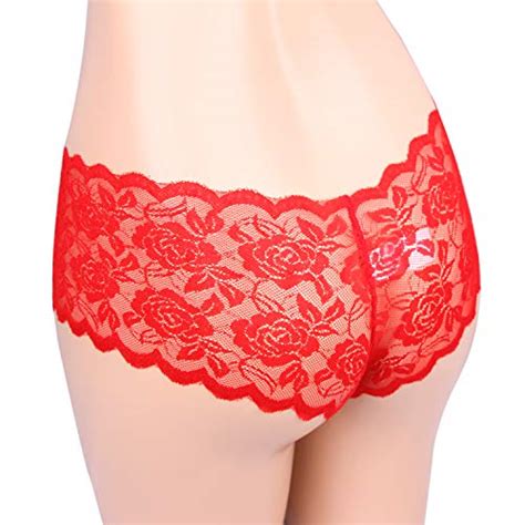 Sissy Pouch Panties Men S Silky Lace Bikini Briefs Girly Underwear Sexy