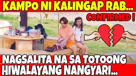 TOTOONG KWENTO SA BREAK UP NI KALINGAP RAB AT GF KAMPO NI KALINGAP RAB