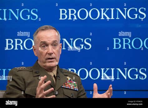 Us Joint Chiefs Of Staff Chairman Joseph Dunford Speaks At The