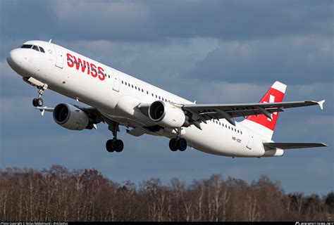 Hb Iod Swiss Airbus A321 111 Photo By Niclas Rebbelmund Niclashco