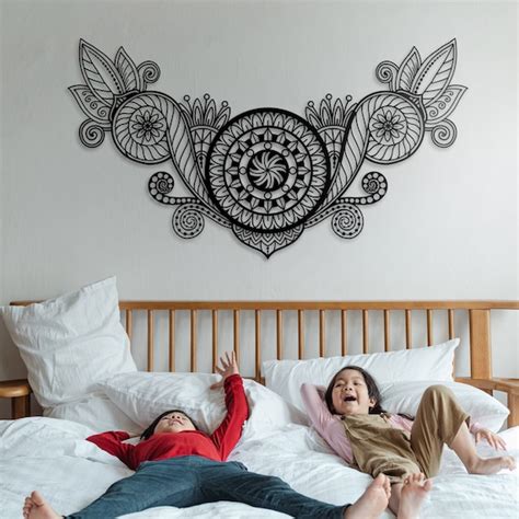 Shakti Mandala Wall Art Metal Wall Decor Bedroom Wall Etsy