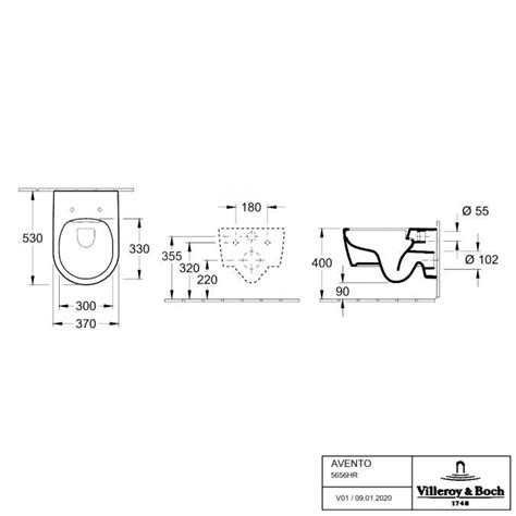 Villeroy Boch Avento Combi Pack Wall Mounted With Directflush