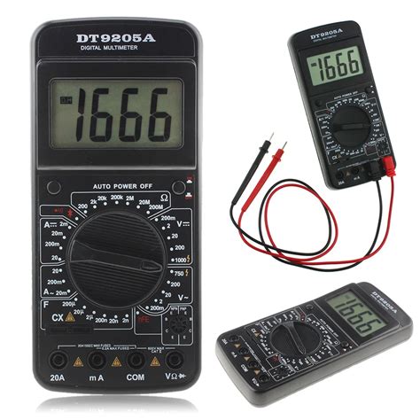 Professionelle Dt A Ac Dc Lcd Display Elektrische Multimeter