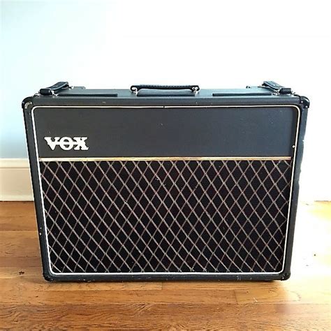 Vox Ac30 Bass Ac306 C 1964 Charcoal Smooth Tolex Original Reverb