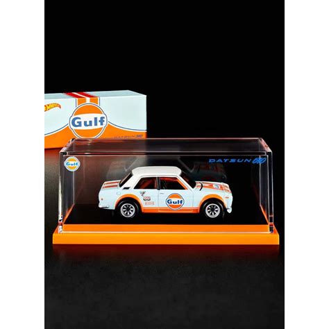 Hobby Store Hot Wheels Rlc Datsun Gulf Model Car Full Box Full Seal Shopee Malaysia