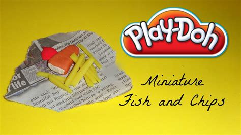 Miniature Dollhouse Fish Chips DIY LPS Stuff Crafts Accessories