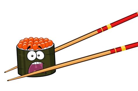 Chopstick Clipart Hd Png Hand Drawn Wooden Chopsticks Illustration